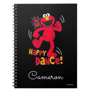 Elmo   Gör den glada dansen Anteckningsbok