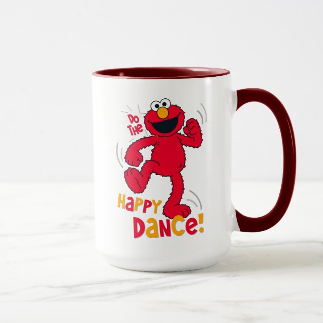 Elmo | Gör den glada dansen Mugg (Höger)
