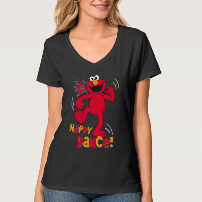 Elmo | Gör den glada dansen T Shirt (Framsida)