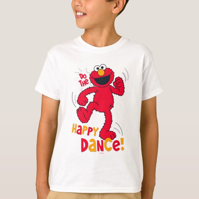 Elmo | Gör den glada dansen T Shirt (Framsida)