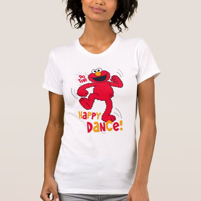 Elmo | Gör Lycklig Dance T-shirt (Framsida)