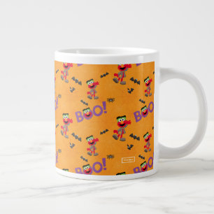 Elmo Halloween Boo Mönster Jumbo Mugg