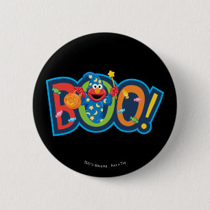 Elmo Halloween Bu! Knapp