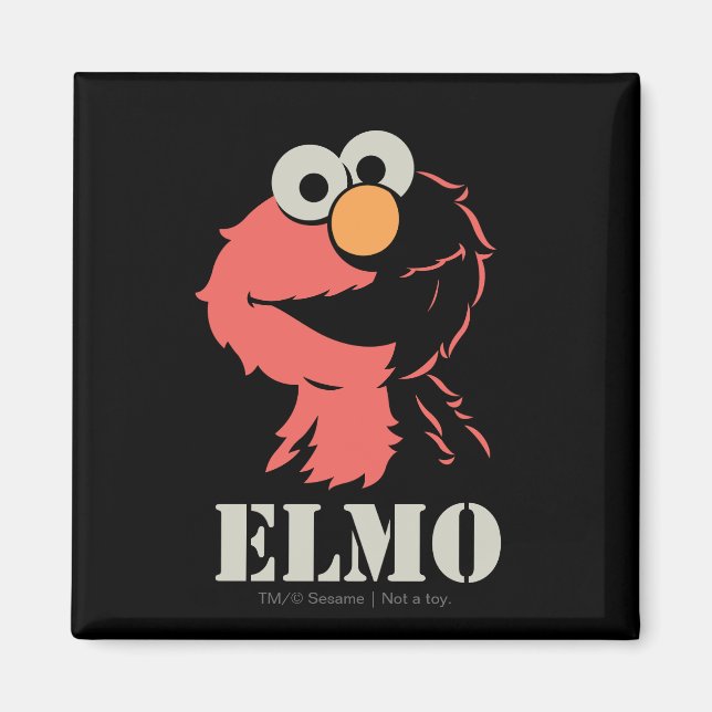 Elmo Halv Magnet (Framsidan)