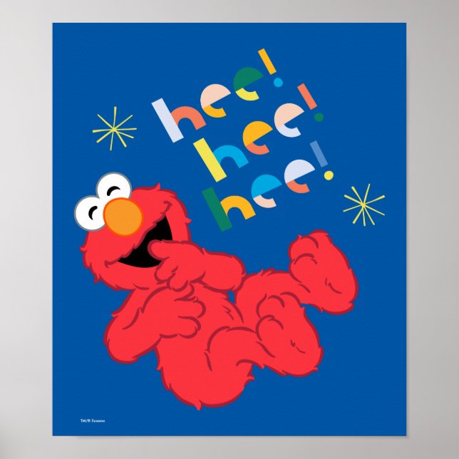 Elmo Heh! Heh! Heh! Poster (Framsidan)