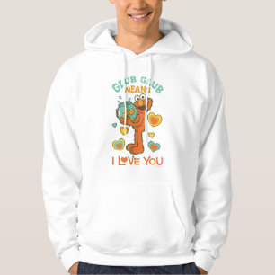 Elmo Holding sin Pet Goldfish Hoodie