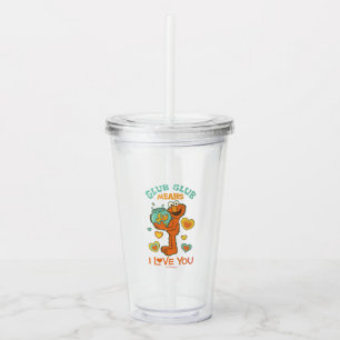Elmo Holding sin Pet Goldfish Take Away Mugg