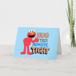 Elmo Hugga den här monstertråden Kort