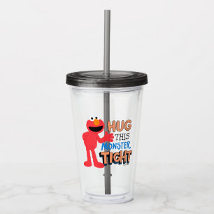 Elmo Hugga den här monstertråden Take Away Mugg