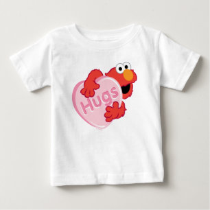 Elmo "Hugs" Valentine Heart Candy T Shirt