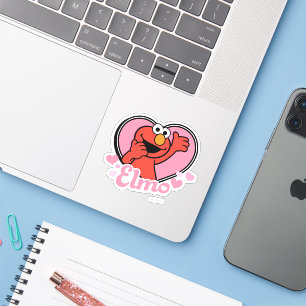 Elmo i Heart Valentine Klistermärken