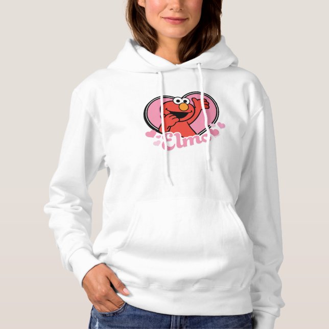 Elmo i Heart Valentine T Shirt (Framsida)