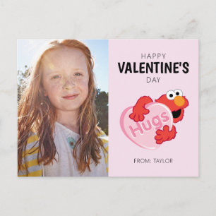 Elmo i hjärtans dag valentin vykort