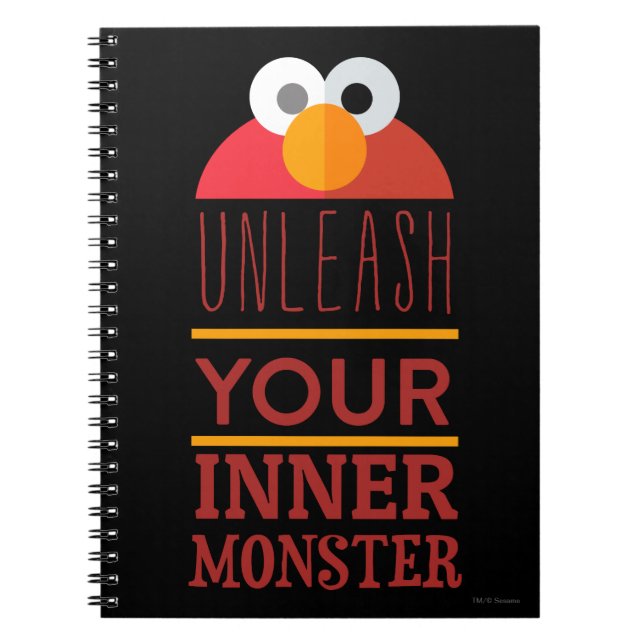 Elmo Inner Monster Anteckningsbok (Framsidan)
