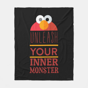Elmo Inner Monster Fleecefilt