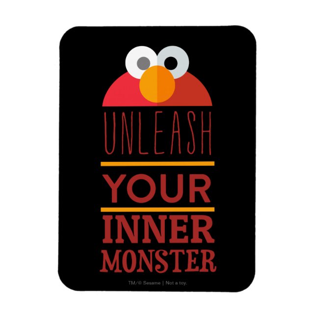 Elmo Inner Monster Magnet (Vertikal)
