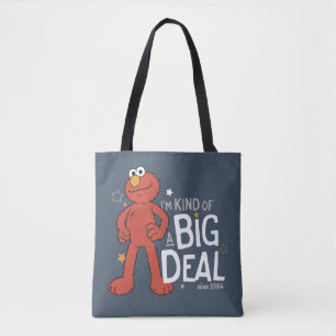 Elmo Jag är en stor affär Tygkasse