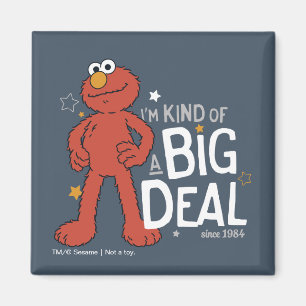 Elmo Jag är rätt så viktig Magnet