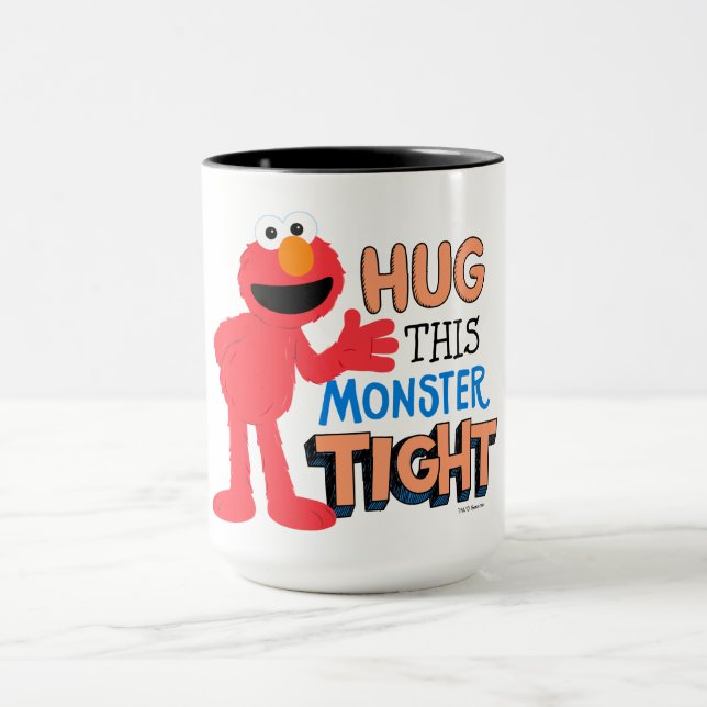 Elmo | Krama den här odjuret hårt Mugg (Center)