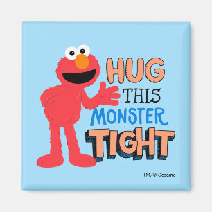 Elmo Krama detta monster hårt Magnet