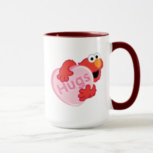 Elmo "Kramar" Alla Hjärtansdagspresent Godis Mugg