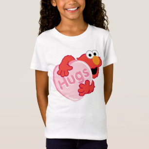 Elmo "Kramar" Hjärtgodis till Alla Hjärtans Dag T Shirt