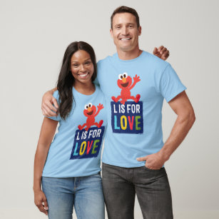 Elmo   L är avsett för Kärlek T Shirt