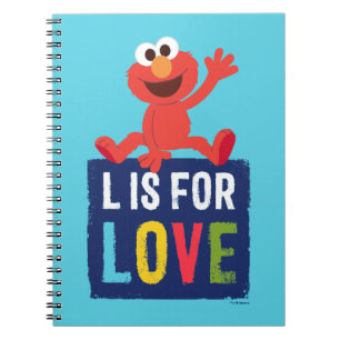 Elmo L står för kärlek Anteckningsbok