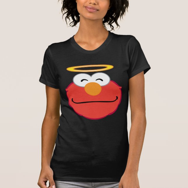 Elmo Leende ansikte med gloria Tee Shirt (Framsida)