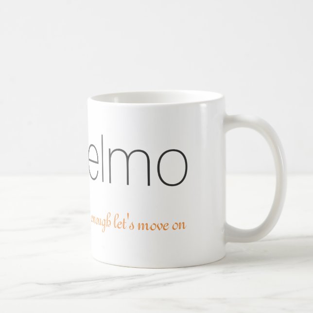 Elmo & logotypmugg | nog l5At på oss flyttningen Kaffemugg (Höger)