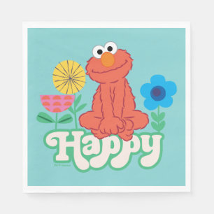 Elmo Lycklig! Pappersservett