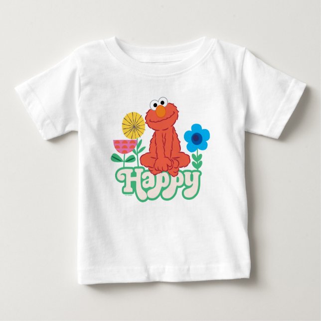 Elmo Lycklig! T Shirt (Framsida)