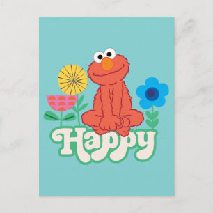Elmo Lycklig! Vykort