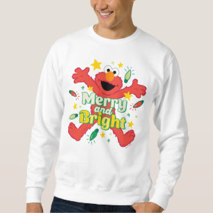 Elmo   Merry och Bright Lång Ärmad Tröja