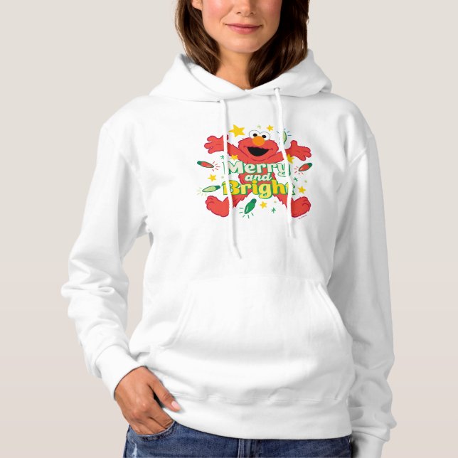 Elmo | Merry och Bright T Shirt (Framsida)