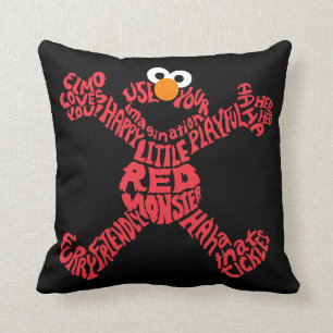 Elmo Mönsterfyllning Kudde
