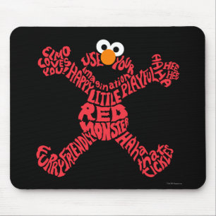 Elmo Mönsterfyllning Musmatta