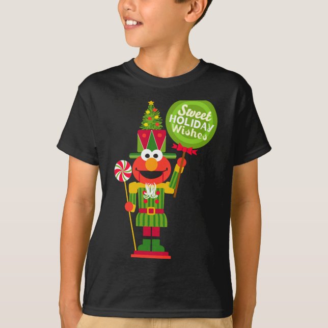 Elmo Nutcracker  T Shirt (Framsida)