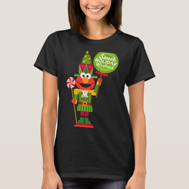 Elmo Nutcracker  T Shirt (Framsida)