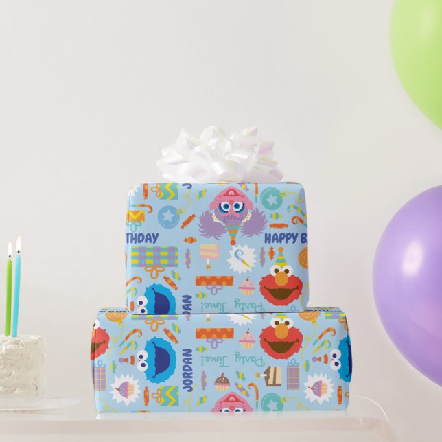 Elmo och Abbys födelsedag Presentpapper (Festgåvor)