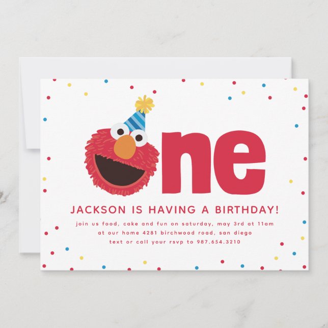 Elmo One Inbjudningar (Framsida)