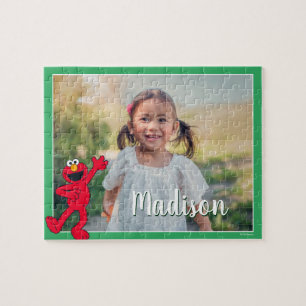 Elmo Personlig Photo Jigszle Puzzle Pussel