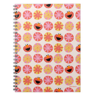 Elmo Pom-Pom Mönster Anteckningsbok