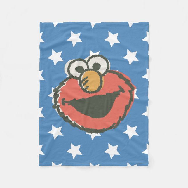 Elmo Retro Fleecefilt (Framsidan)