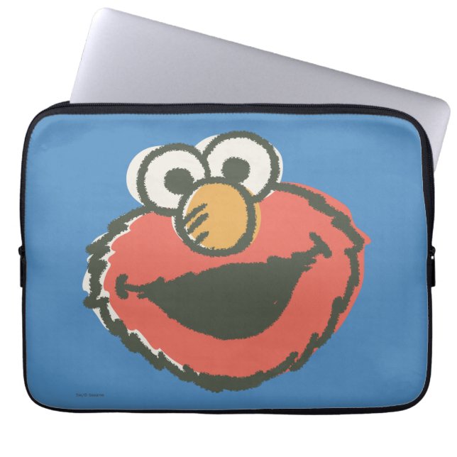 Elmo Retro Laptop Fodral (Framsidan)