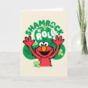 Elmo   Shamrock 'N' Roll Helgkort