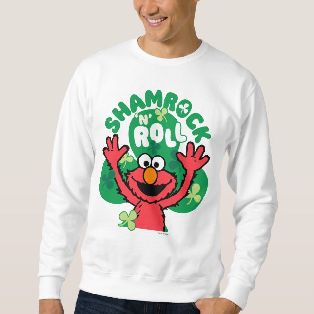 Elmo | Shamrock 'N' Roll Lång Ärmad Tröja (Framsida)