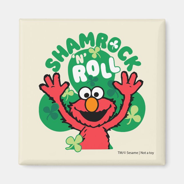 Elmo | Shamrock 'N' Roll Magnet (Framsidan)