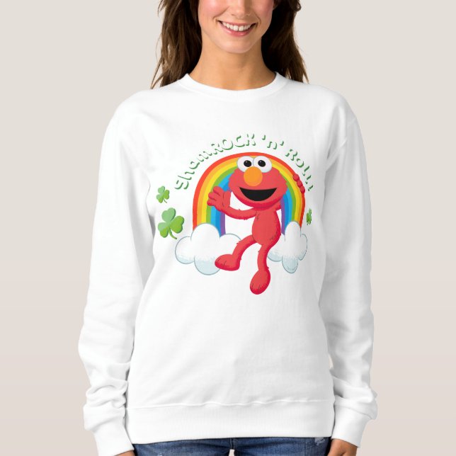 Elmo | Shamrock 'n' Roll Rainbow T Shirt (Framsida)