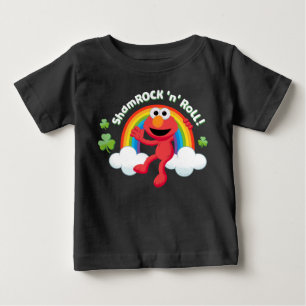 Elmo Shamrock 'n' Roll Rainbow T Shirt